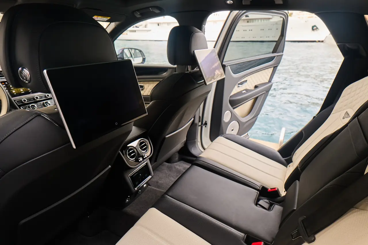 Bentley Bentayga V8-S 2024, interior — St. Tropez Luxury Car, Saint-Tropez. Bentley Bentayga V8-S in Saint-Tropez The Bentley Bentayga V8-S 2024 is offered for…
