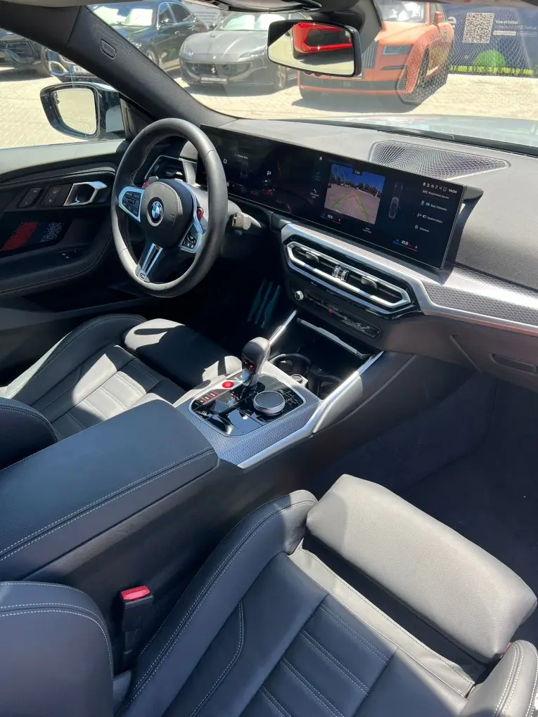 BMW M2 2024, front view — St. Tropez Luxury Car, Saint-Tropez. BMW M2 in Saint-Tropez The 2024 BMW M2 is available to rent in Saint-Tropez as a sport…