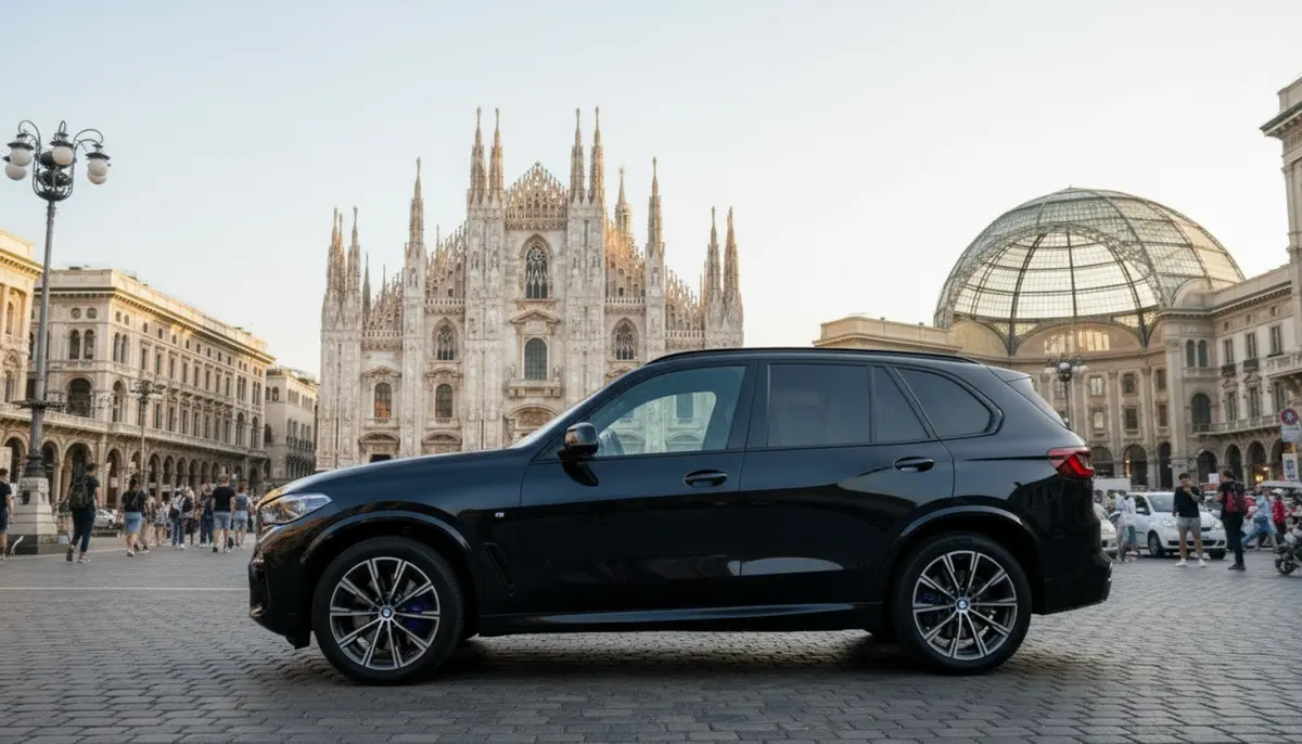 BMW X5 4.0i M 2025, rear view — St. Tropez Luxury Car, Saint-Tropez. BMW X5 4.0i M in Saint-Tropez The BMW X5 4.0i M is available for rental in Saint-Tropez…
