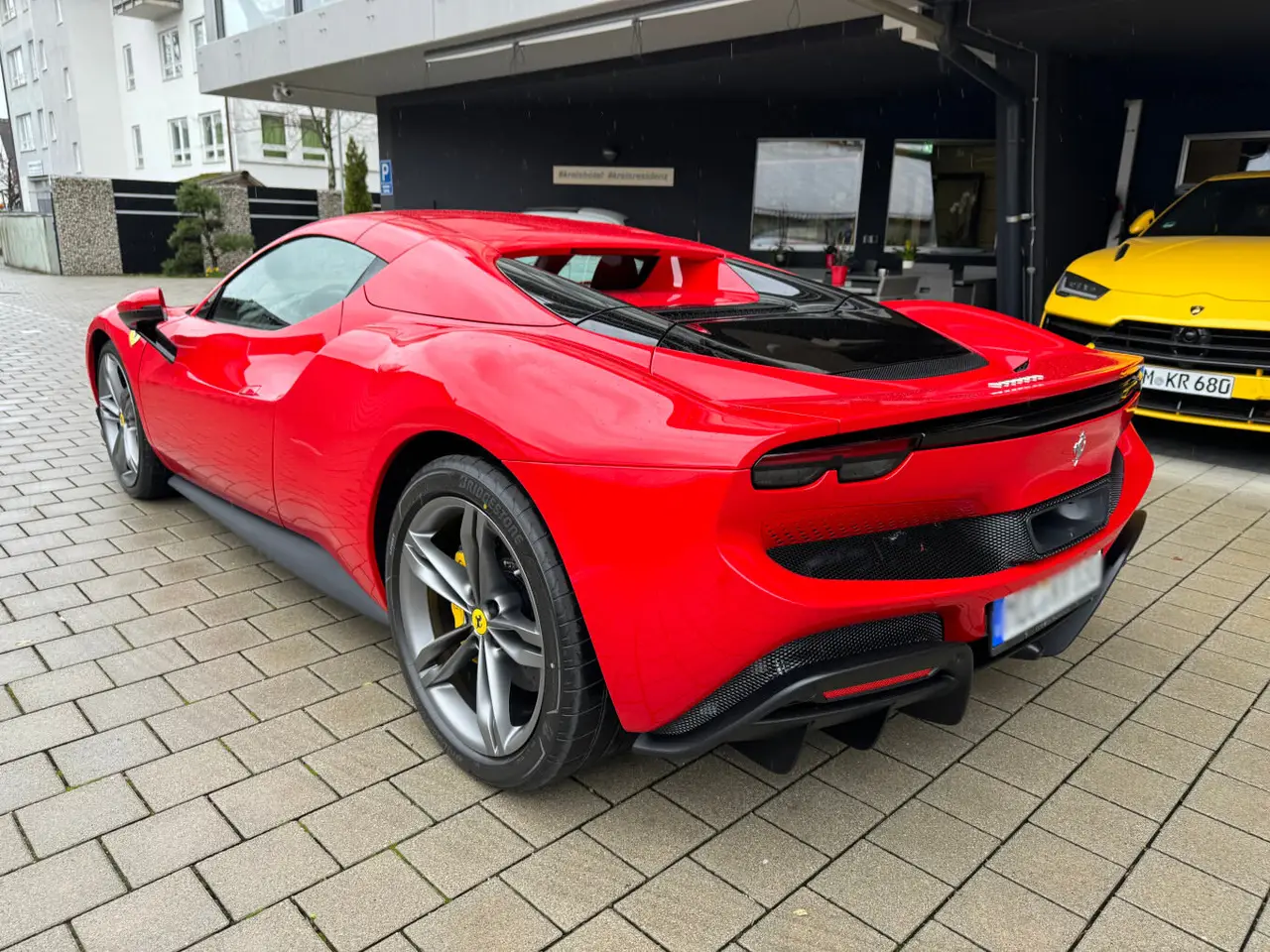 Ferrari 296 GTS Spider 2024, exterior — St. Tropez Luxury Car, Saint-Tropez. Ferrari 296 GTS Spider in Saint-Tropez The Ferrari 296 GTS Spider 2024 is available for…