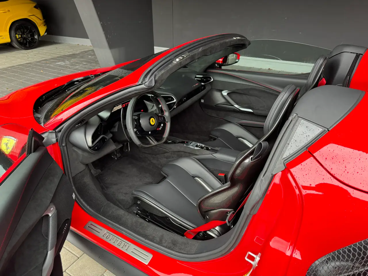 Ferrari 296 GTS Spider 2024, dashboard — St. Tropez Luxury Car, Saint-Tropez. Ferrari 296 GTS Spider in Saint-Tropez The Ferrari 296 GTS Spider 2024 is available for…
