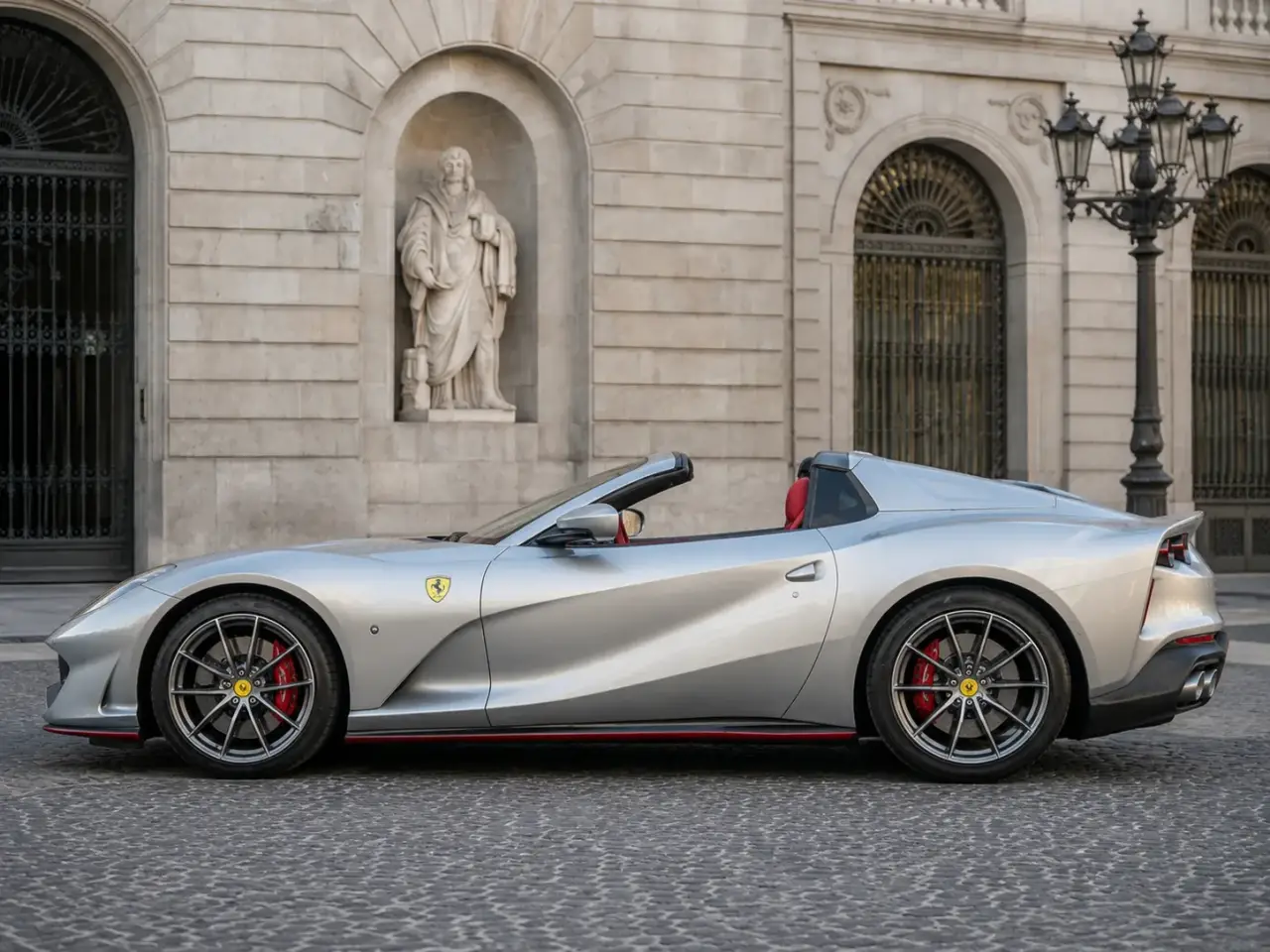 Ferrari 812 GTS 2024, dashboard — St. Tropez Luxury Car, Saint-Tropez. Ferrari 812 GTS in Saint-Tropez The Ferrari 812 GTS 2024 is available to rent in…