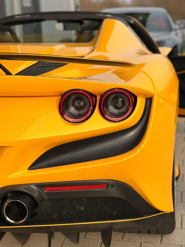 Ferrari F8 SPIDER 2023, front view — St. Tropez Luxury Car, Saint-Tropez. Ferrari F8 SPIDER in Saint-Tropez The Ferrari F8 SPIDER 2023 is available to rent in…