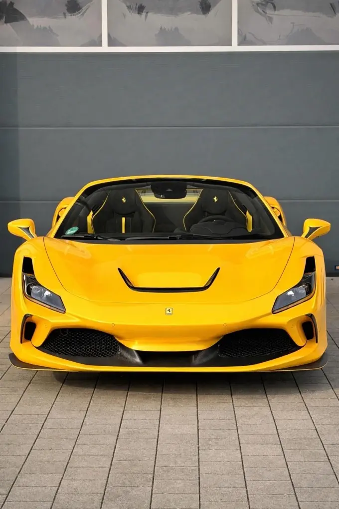 Ferrari F8 SPIDER 2023, rear view — St. Tropez Luxury Car, Saint-Tropez. Ferrari F8 SPIDER in Saint-Tropez The Ferrari F8 SPIDER 2023 is available to rent in…