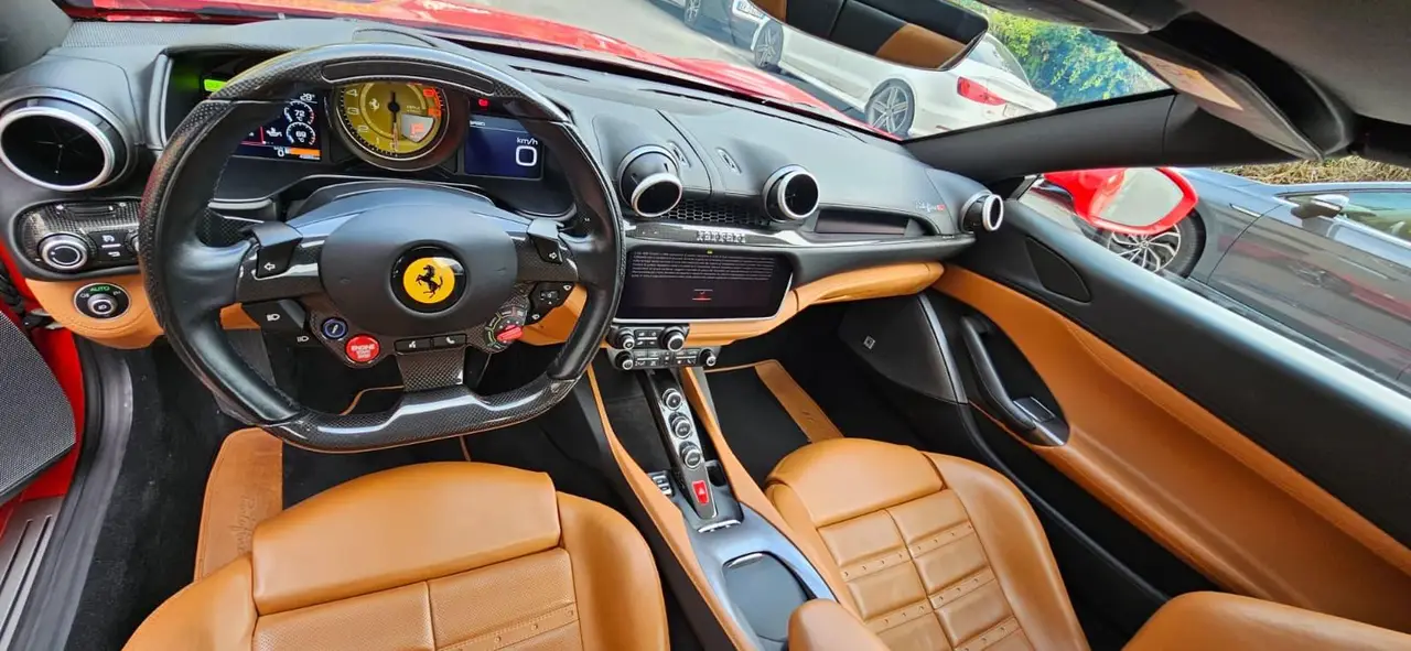 Ferrari Portofino M 2023, front view — St. Tropez Luxury Car, Saint-Tropez. Ferrari Portofino M in Saint-Tropez The Ferrari Portofino M is available for rental in…