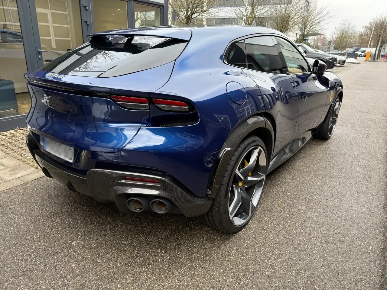 Ferrari Purosangue 2024, exterior — St. Tropez Luxury Car, Saint-Tropez. Ferrari Purosangue in Saint-Tropez The Ferrari Purosangue 2024 is available to rent in…
