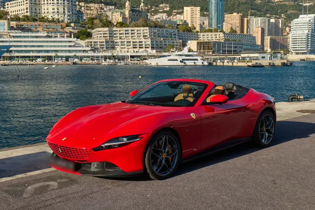 Ferrari Roma Spider 2024 — St. Tropez Luxury Car, Saint-Tropez