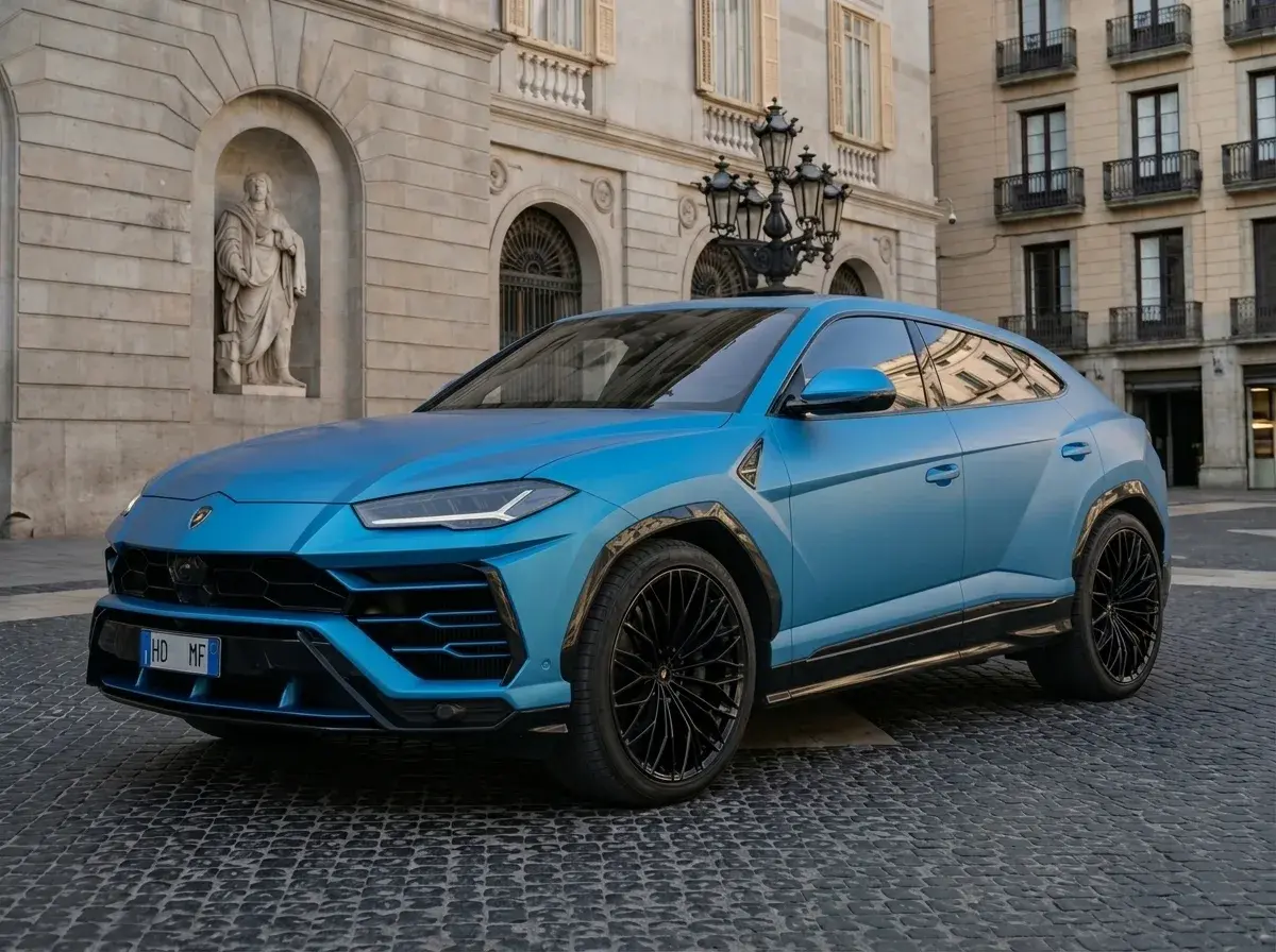 Lamborghini Urus SE 2025, exterior — St. Tropez Luxury Car, Saint-Tropez. Lamborghini Urus SE in Saint-Tropez The 2025 Lamborghini Urus SE is available for rental…