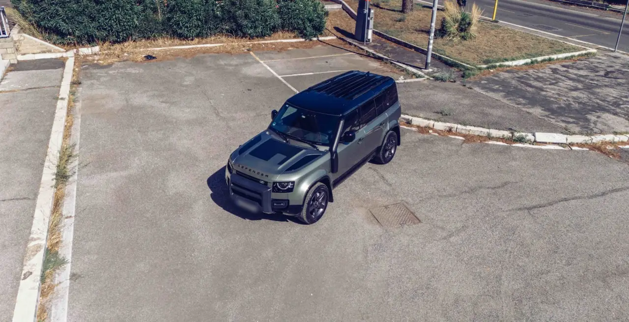 Land Rover Defender X-Dynamic 7 seater 2024, rear view — St. Tropez Luxury Car, Saint-Tropez. Land Rover Defender X-Dynamic 7 seater in Saint-Tropez The Land Rover Defender X-Dynamic…