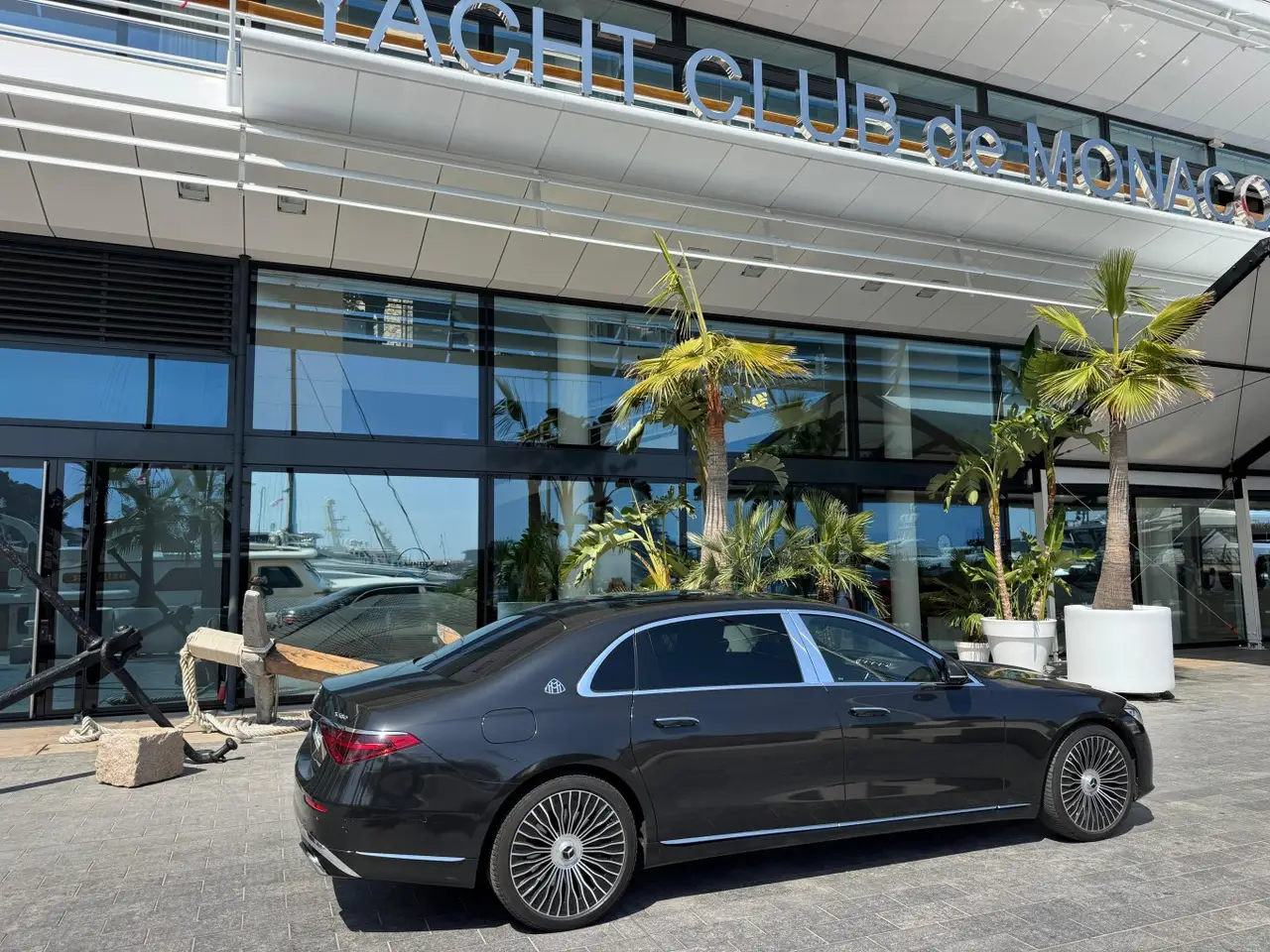 Maybach S580 2023, rear view — St. Tropez Luxury Car, Saint-Tropez. Maybach S580 in Saint-Tropez The 2023 Maybach S580 is available to rent in Saint-Tropez…