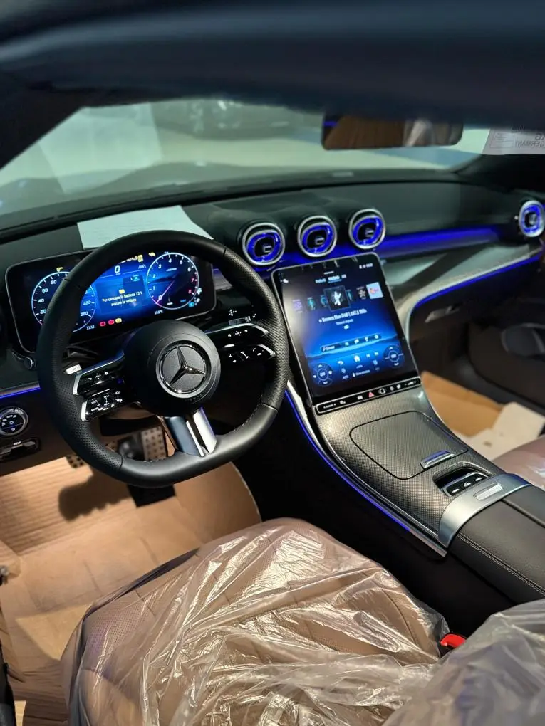 Mercedes Benz CLE 300 Cabriolet AMG Premium 2025, front view — St. Tropez Luxury Car, Saint-Tropez. Mercedes Benz CLE 300 Cabriolet AMG Premium in Saint-Tropez The Mercedes Benz CLE 300…