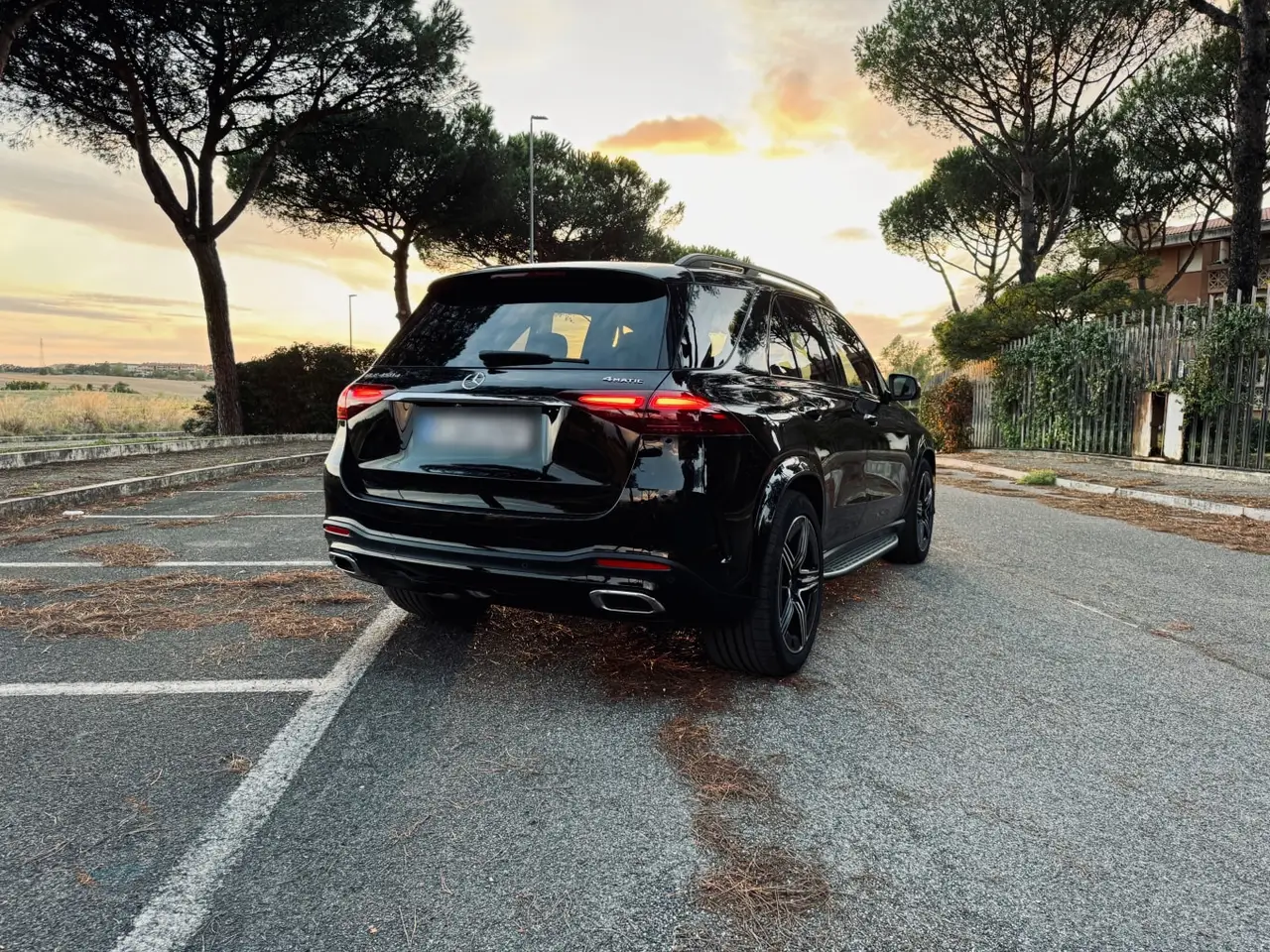 Mercedes Benz GLE 450 AMG 2024, rear view — St. Tropez Luxury Car, Saint-Tropez. Mercedes Benz GLE 450 AMG in Saint-Tropez The Mercedes Benz GLE 450 AMG, a 2024 SUV, is…