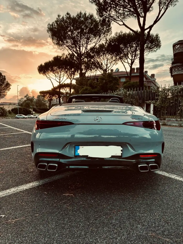 Mercedes Benz SL63 Cabrio 2023, front view — St. Tropez Luxury Car, Saint-Tropez. Mercedes Benz SL63 Cabrio in Saint-Tropez The Mercedes Benz SL63 Cabrio, 2023, is…