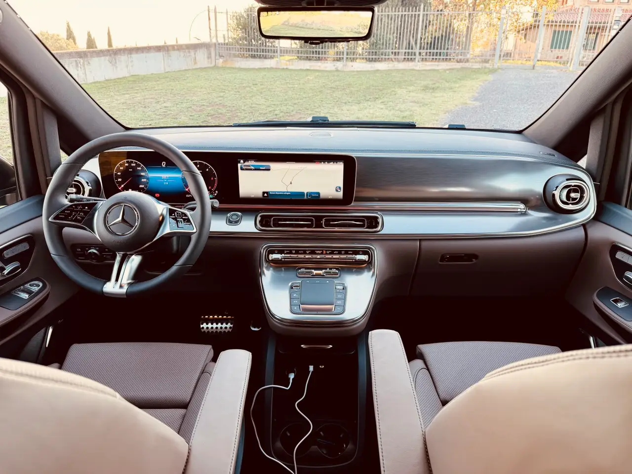 Mercedes Benz V300 4x4 XL Exclusive 7 seats 2025, dashboard — St. Tropez Luxury Car, Saint-Tropez. Mercedes Benz V300 4x4 XL Exclusive 7 seats in Saint-Tropez The Mercedes Benz V300 4x4 XL…