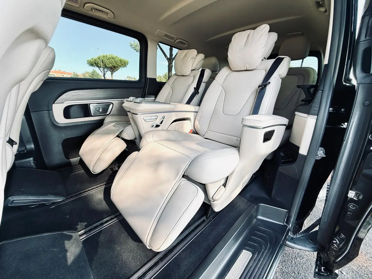 Mercedes Benz V300 4x4 XL VIP (Captain, 7 seat) 2025, exterior — St. Tropez Luxury Car, Saint-Tropez. Mercedes Benz V300 4x4 XL VIP (Captain, 7 seat) in Saint-Tropez The Mercedes Benz V300…