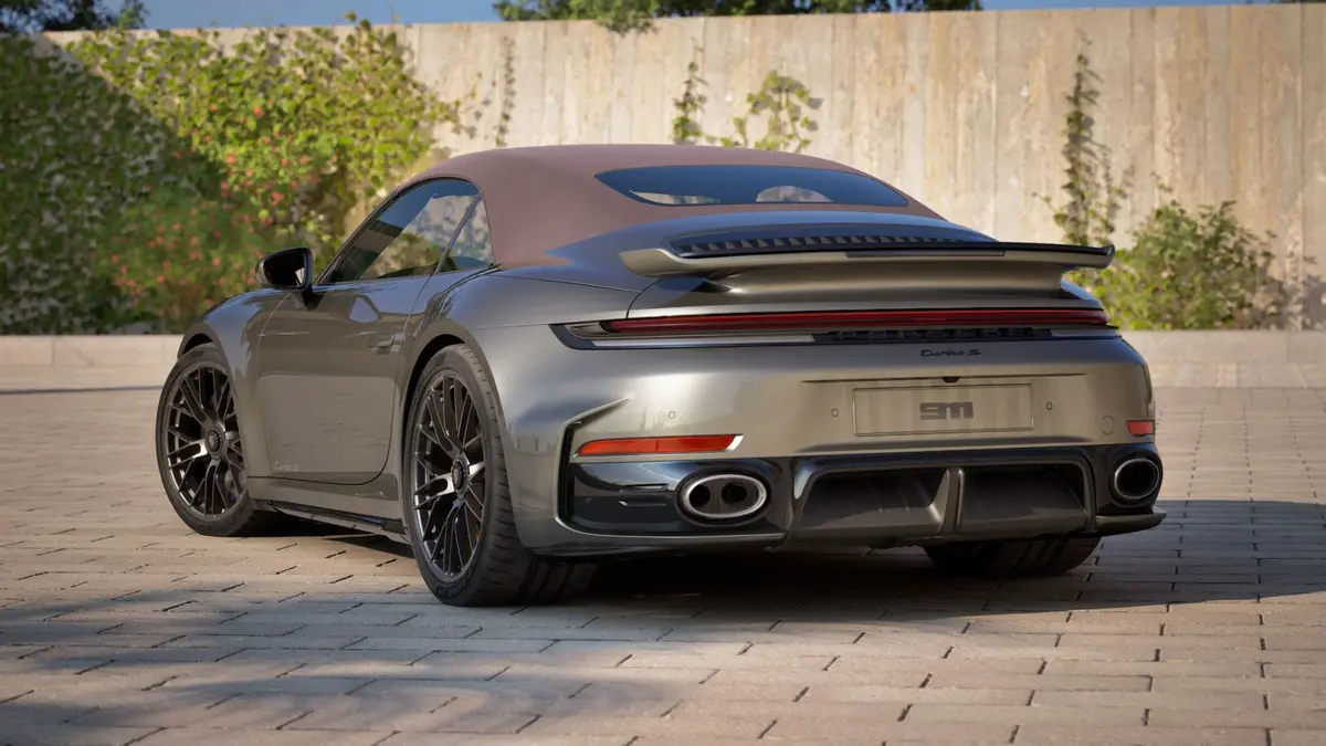 Porsche 911 992 Carrera Turbo S Cabrio 2026, exterior — St. Tropez Luxury Car, Saint-Tropez. Porsche 911 992 Carrera Turbo S Cabrio in Saint-Tropez The Porsche 911 992 Carrera Turbo…