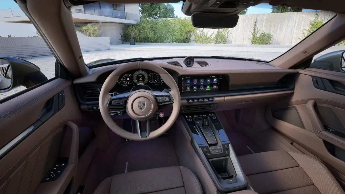 Porsche 911 992 Carrera Turbo S Cabrio 2026, rear view — St. Tropez Luxury Car, Saint-Tropez. Porsche 911 992 Carrera Turbo S Cabrio in Saint-Tropez The Porsche 911 992 Carrera Turbo…