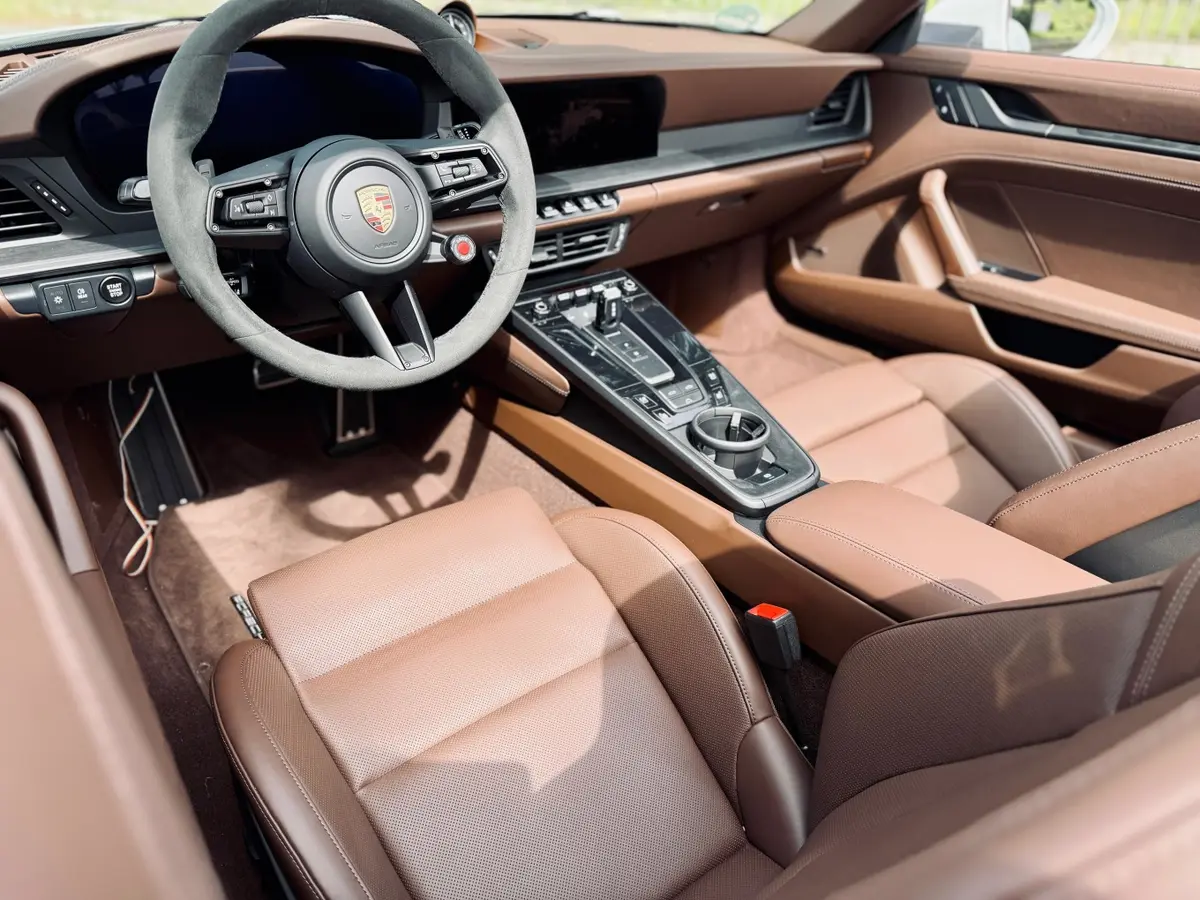 Porsche 992.2 Carrera 4 GTS Cabrio 2025, dashboard — St. Tropez Luxury Car, Saint-Tropez. Porsche 992.2 Carrera 4 GTS Cabrio in Saint-Tropez The Porsche 992.2 Carrera 4 GTS Cabrio…