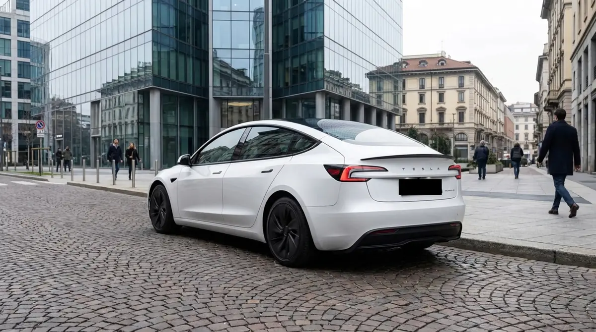 Tesla Model 3 Performance 2026, exterior — St. Tropez Luxury Car, Saint-Tropez. Tesla Model 3 Performance in Saint-Tropez The Tesla Model 3 Performance 2026 is offered…