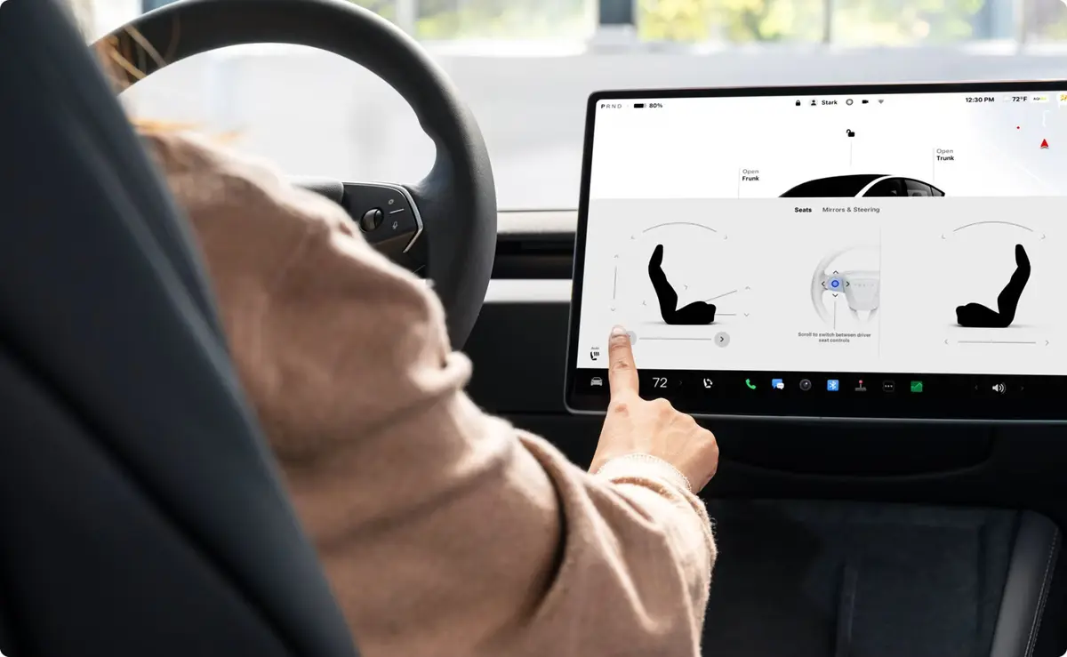 Tesla Model 3 Performance 2026, rear view — St. Tropez Luxury Car, Saint-Tropez. Tesla Model 3 Performance in Saint-Tropez The Tesla Model 3 Performance 2026 is offered…