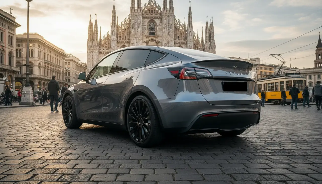Tesla Model Y Long Range 2023, exterior — St. Tropez Luxury Car, Saint-Tropez. Tesla Model Y Long Range in Saint-Tropez The Tesla Model Y Long Range is offered for…